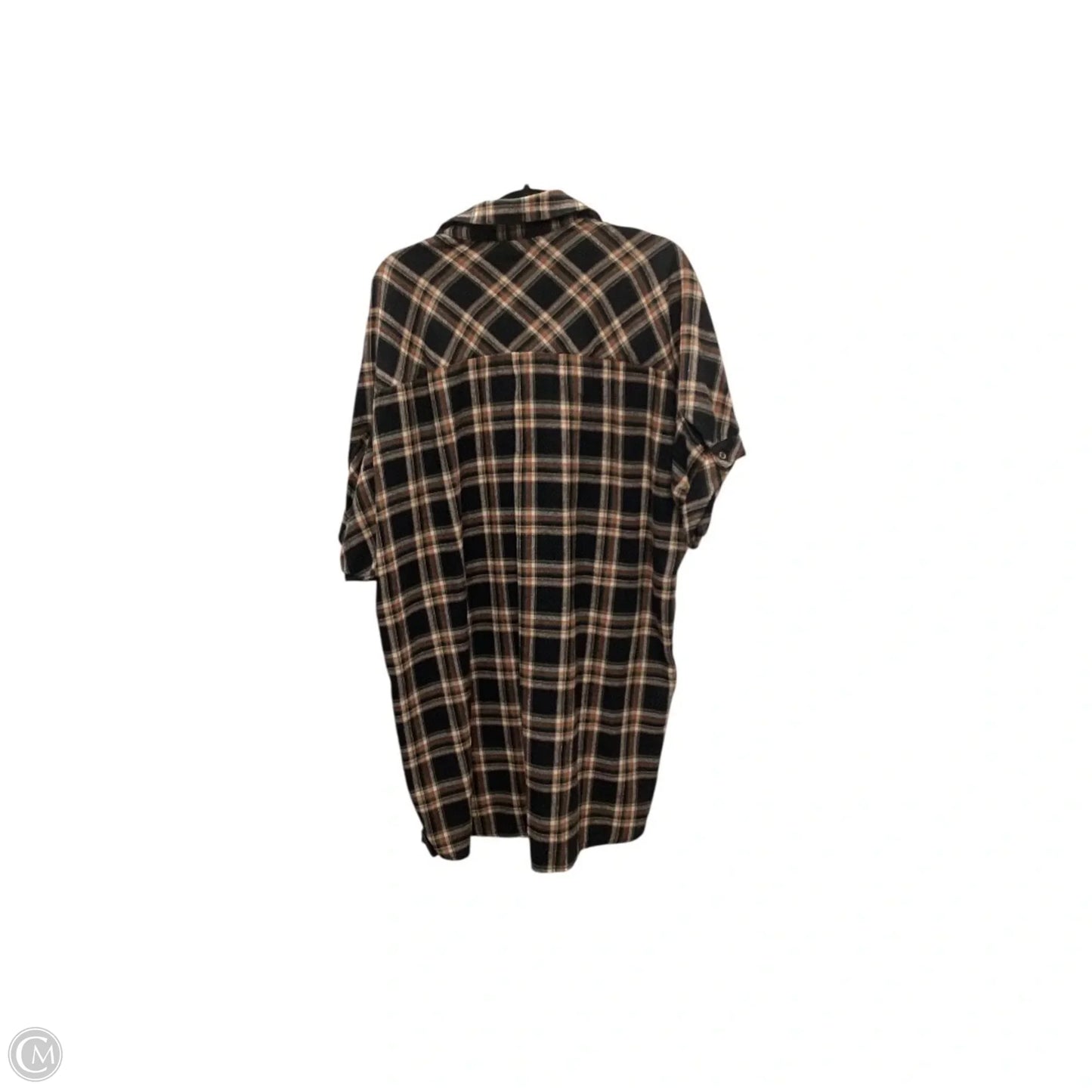 Dress Casual Short By Entro In Plaid Pattern, Size: M
