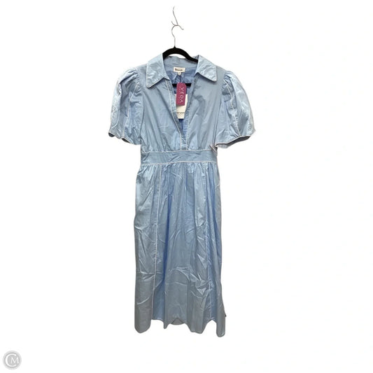 Dress Casual Midi By &merci In Blue, Size: M