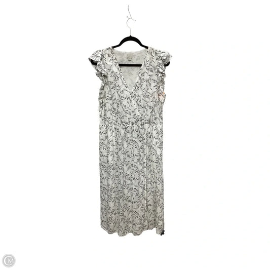 Dress Casual Midi By A New Day In Floral Print, Size: L