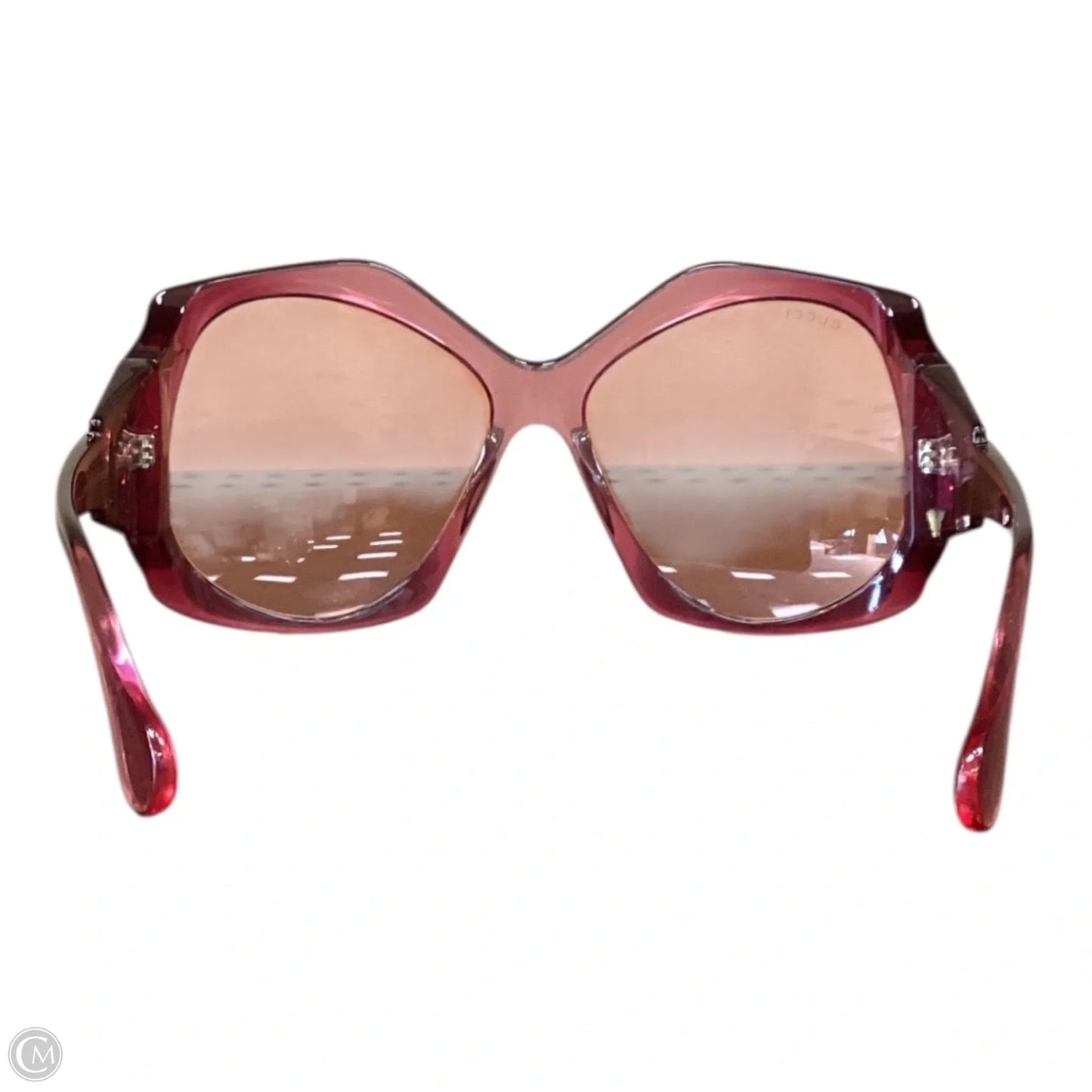 Sunglasses Luxury Designer By Gucci, Size: Large