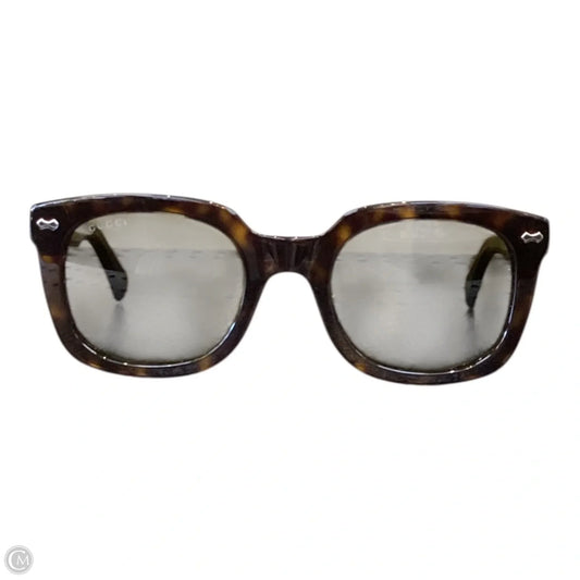 Sunglasses Luxury Designer By Gucci, Size: Medium