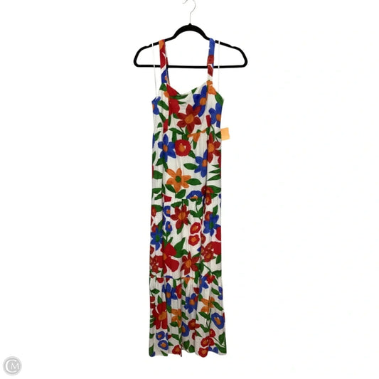 Dress Casual Maxi By Skies Are Blue In Floral Print, Size: Xs