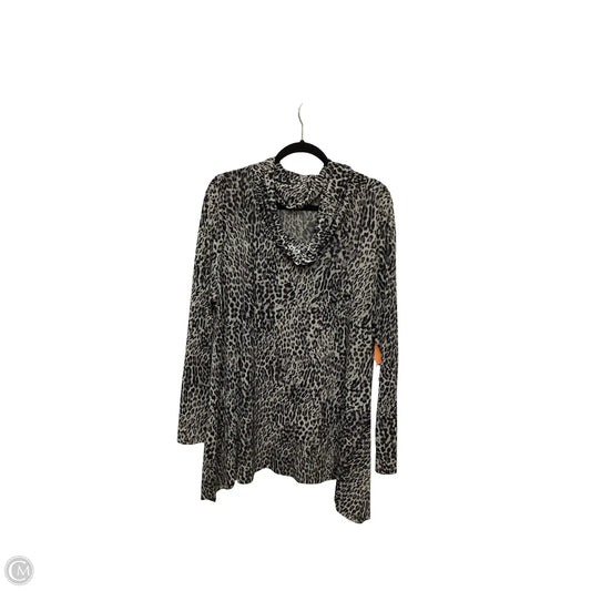 Top Long Sleeve By Chicos In Animal Print, Size: 2