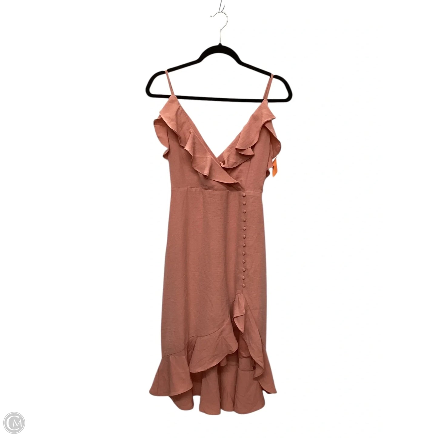 Dress Party Midi By Shinestar In Pink, Size: S