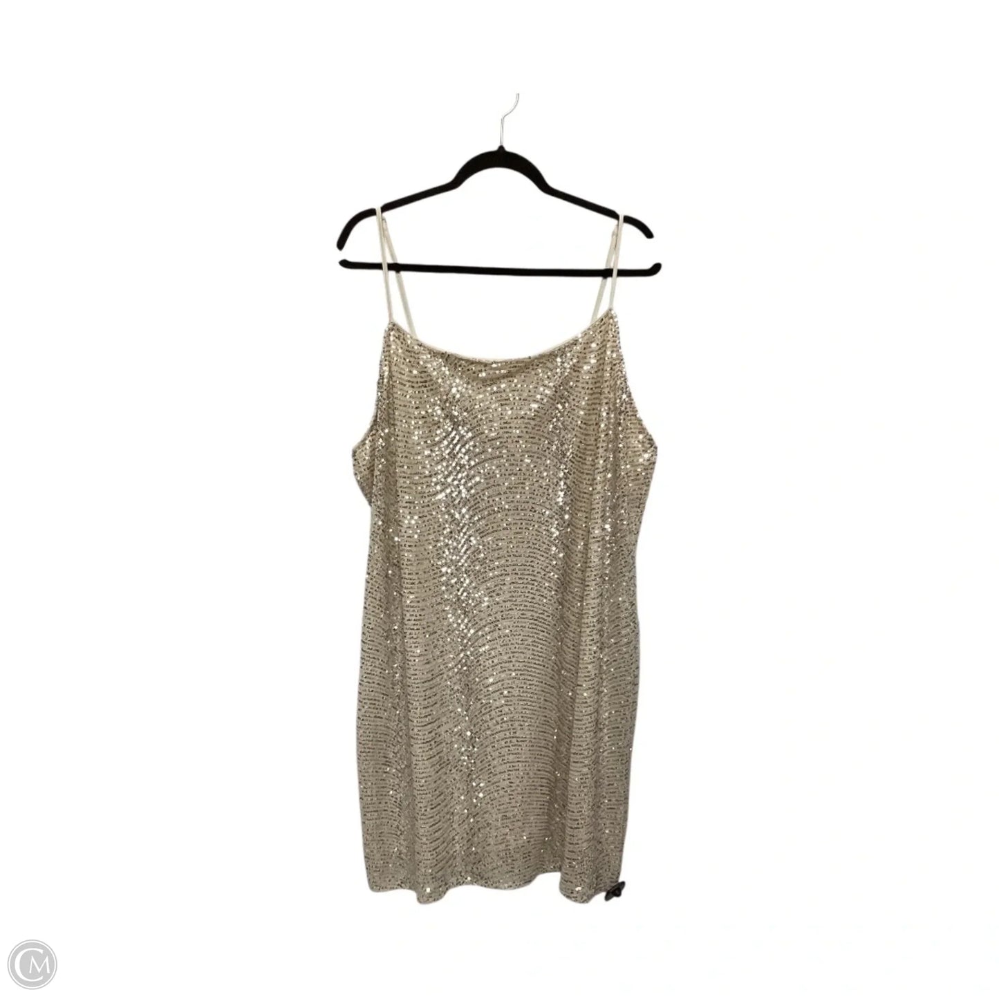 Dress Party Short By Andree By Unit In Silver, Size: 2x