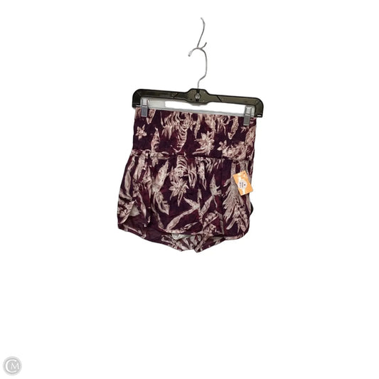 Athletic Shorts By Free People In Purple, Size: Sp