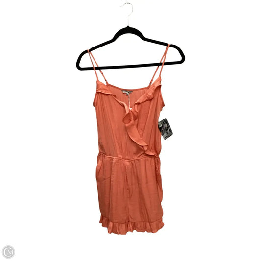 Romper By Naked Zebra In Orange, Size: S