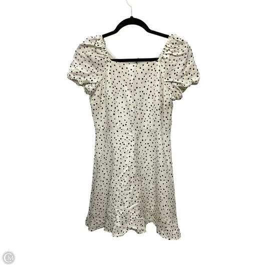Dress Casual Short By Loft In Polkadot Pattern, Size: Xsp