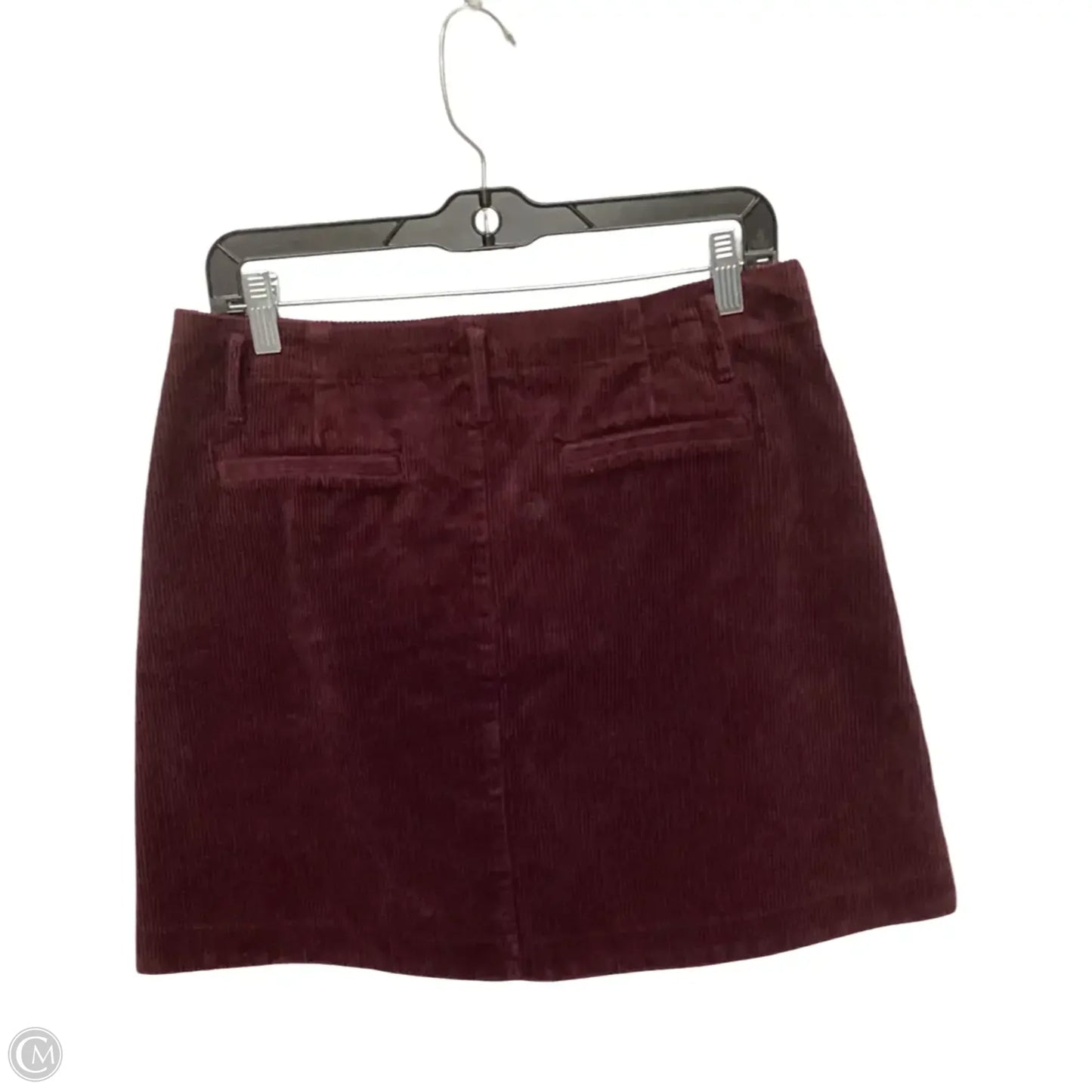 Skirt Mini & Short By Gap In Maroon, Size: 10