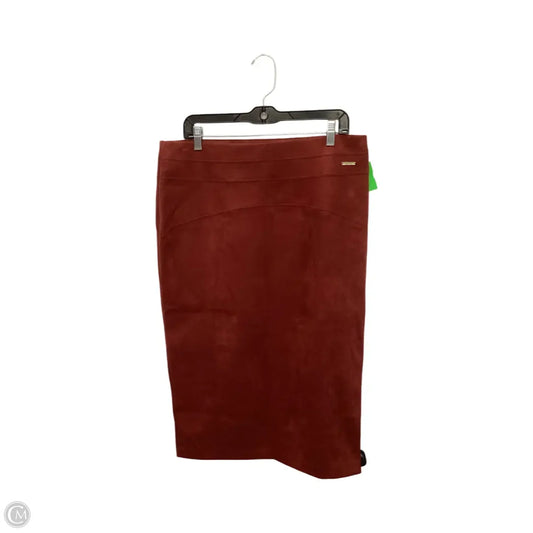Skirt Midi By Marc New York In Red, Size: L