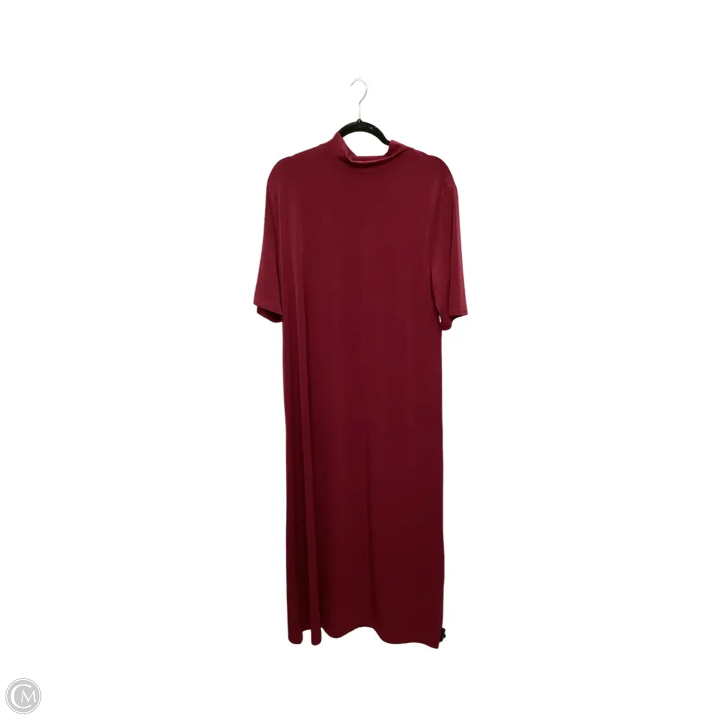 Dress Casual Maxi By Chicos In Red, Size: Xl