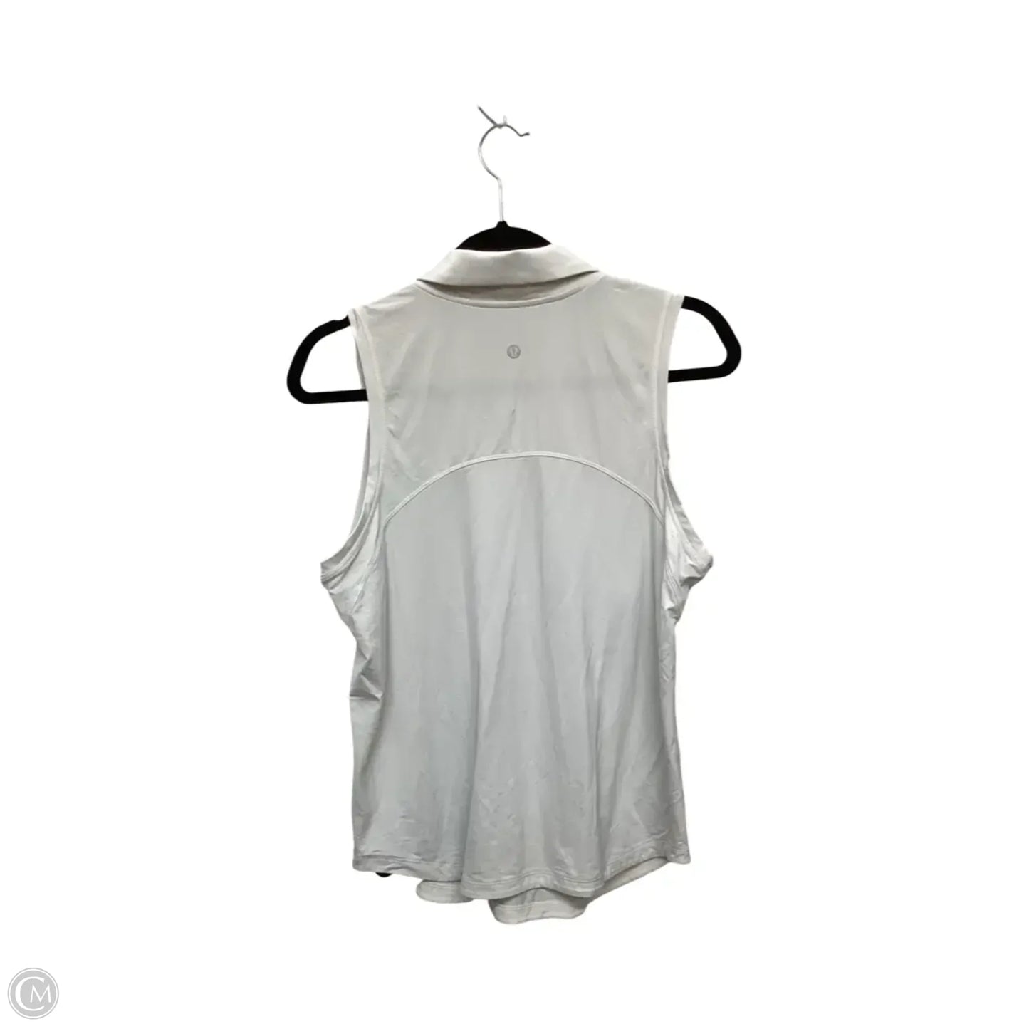 Athletic Tank Top By Lululemon In White, Size: 10