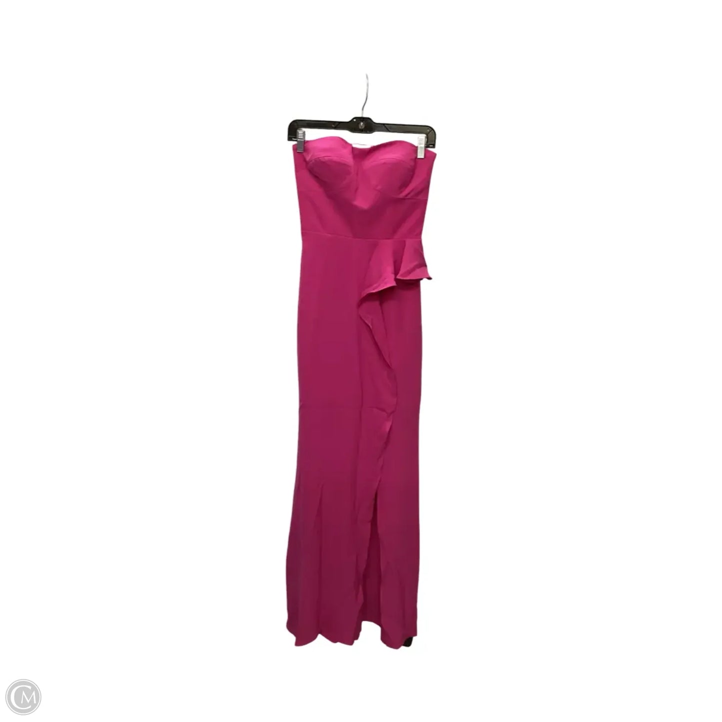 Designer Dress Party Long By Dress The Population In Pink, Size: Xxs