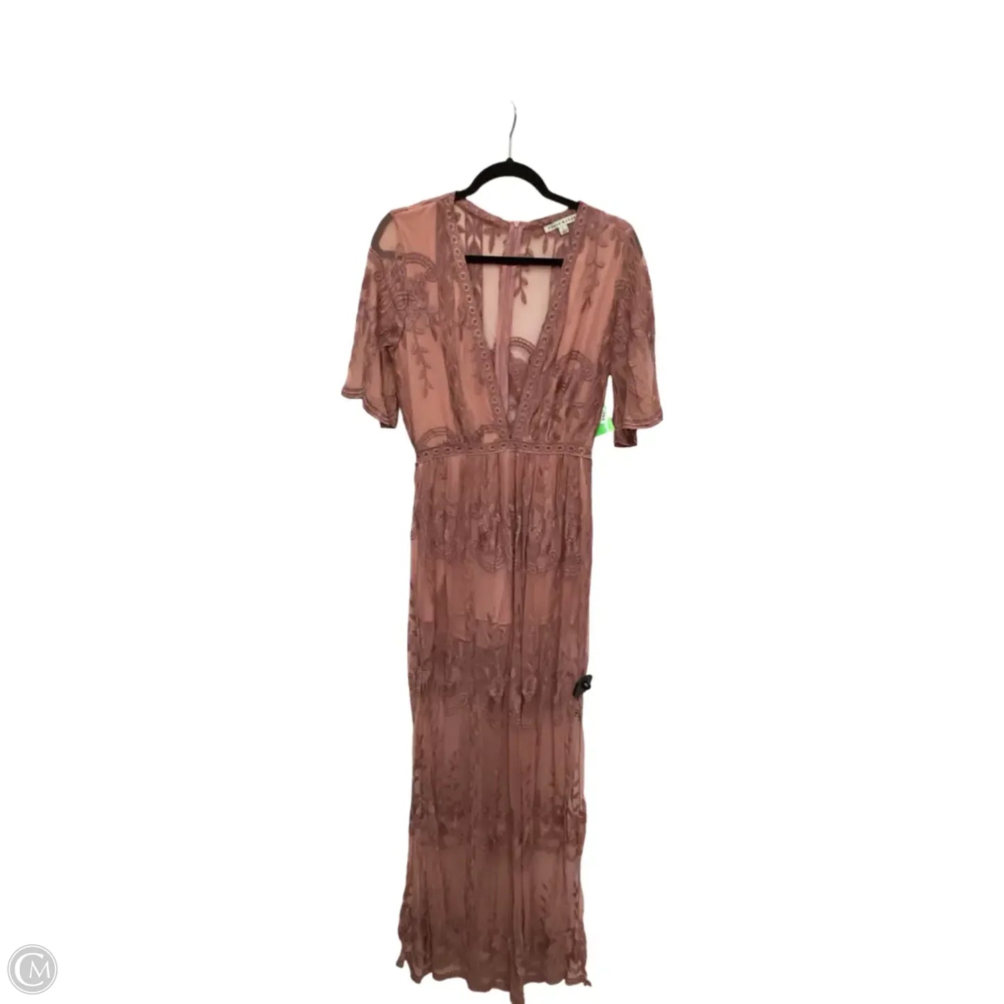 Dress Party Long By Haute Monde In Pink, Size: L