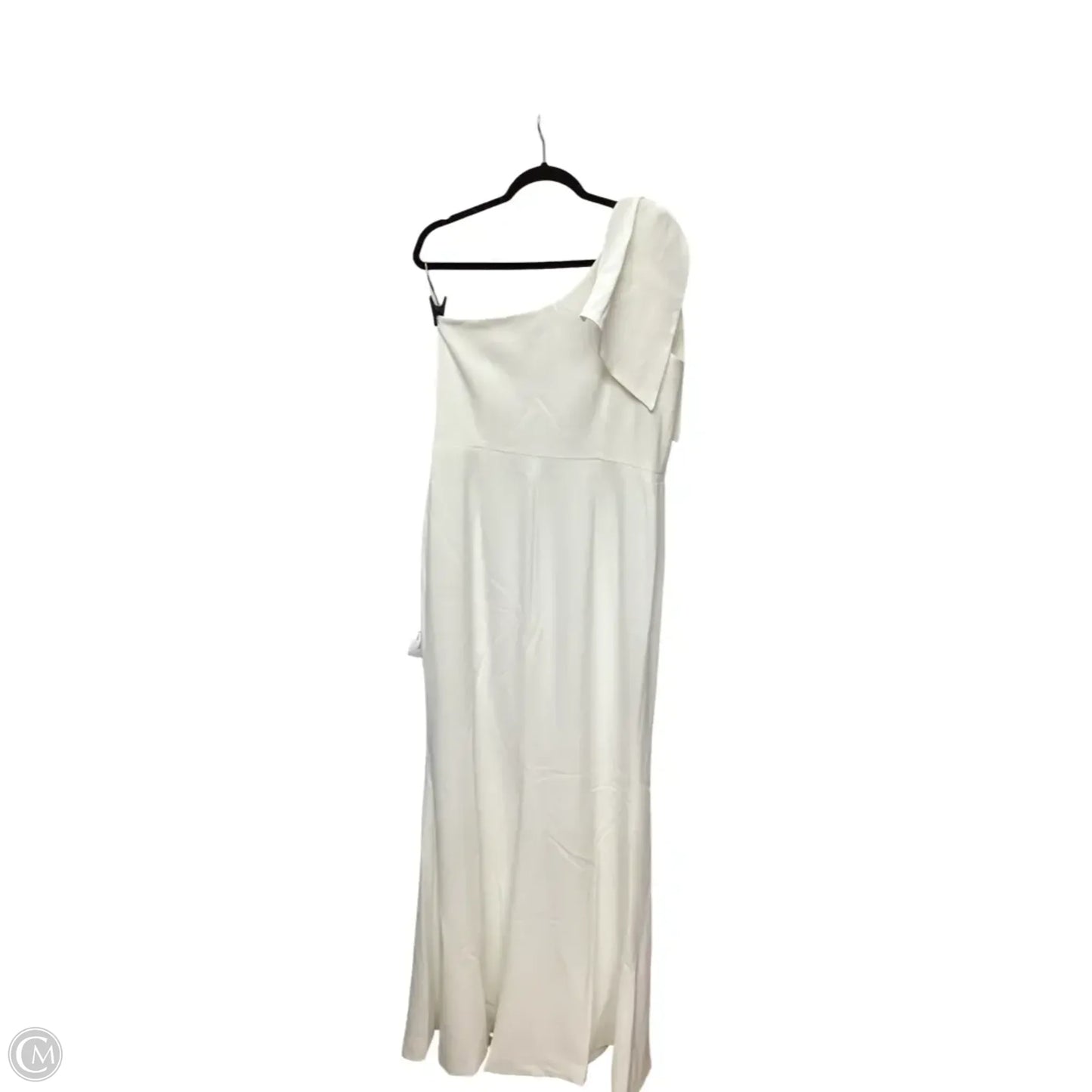 Dress Party Long By Dress The Population In White, Size: Xxl