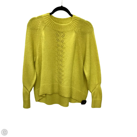 Sweater By Loft In Yellow, Size: M