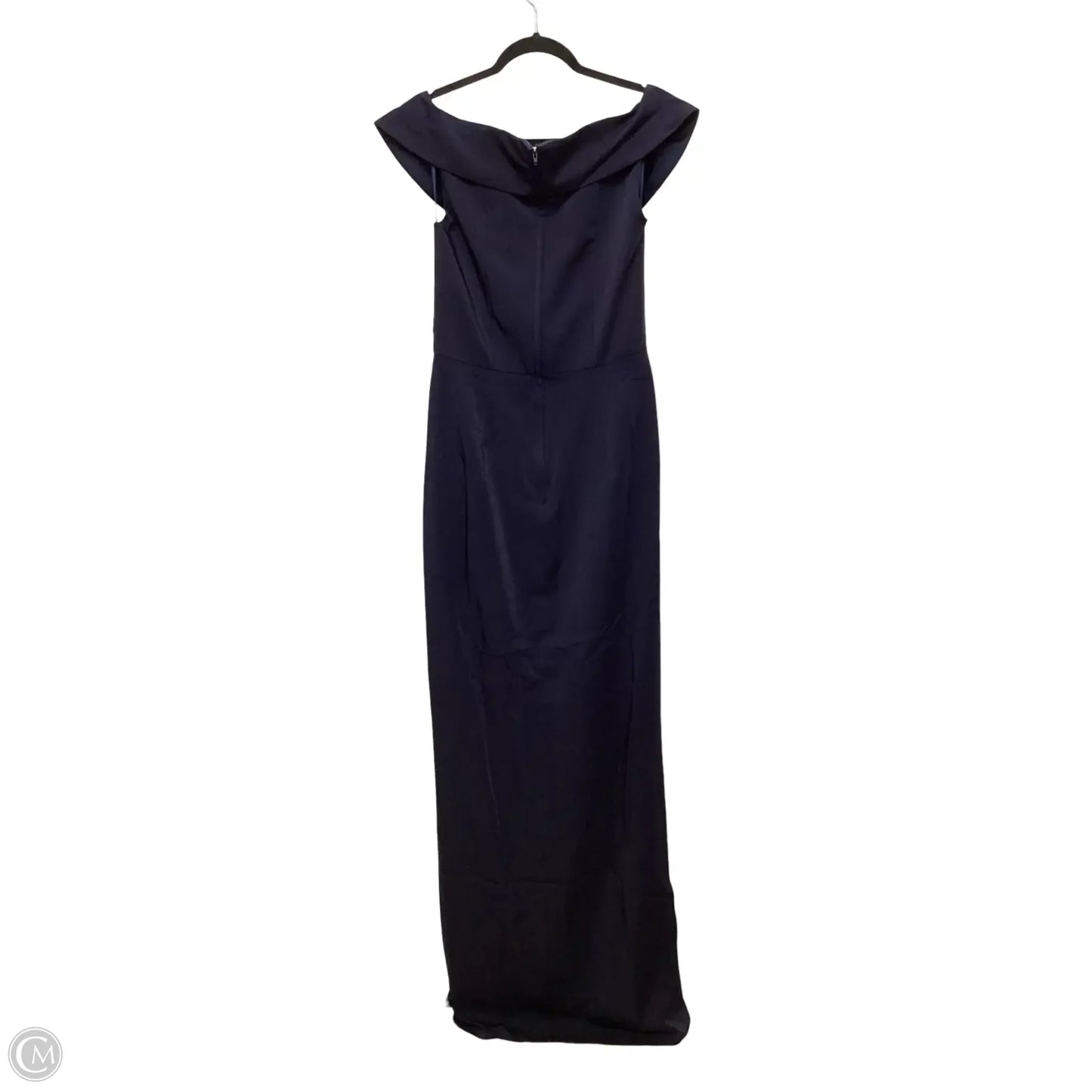 Dress Party Long By Clothes Mentor In Navy, Size: 10