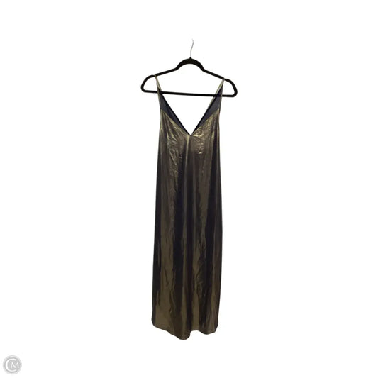 Dress Casual Midi By Free People In Gold, Size: S