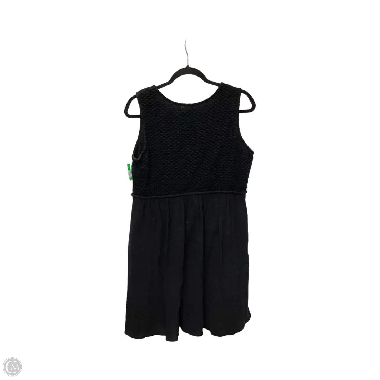 Dress Casual Midi By Garnet Hill In Black, Size: Xl
