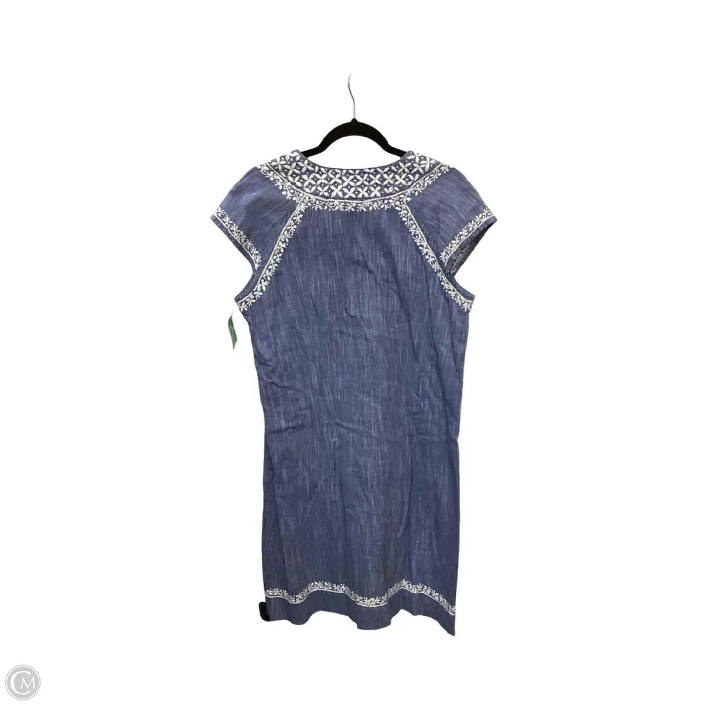 Dress Casual Short By Roller Rabbit In Blue & White, Size: M
