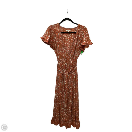 Dress Casual Short By Max Studio In Red, Size: M