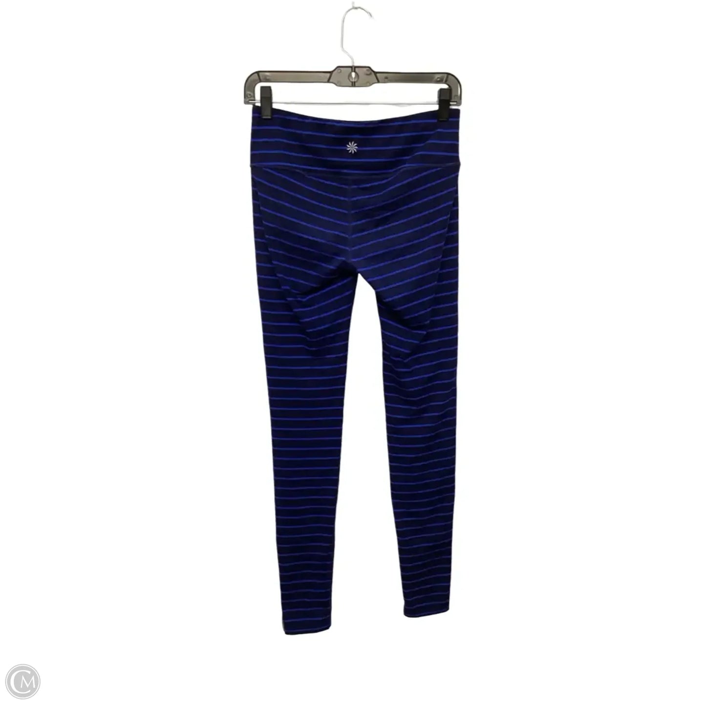 Athletic Leggings By Athleta In Striped Pattern, Size: S