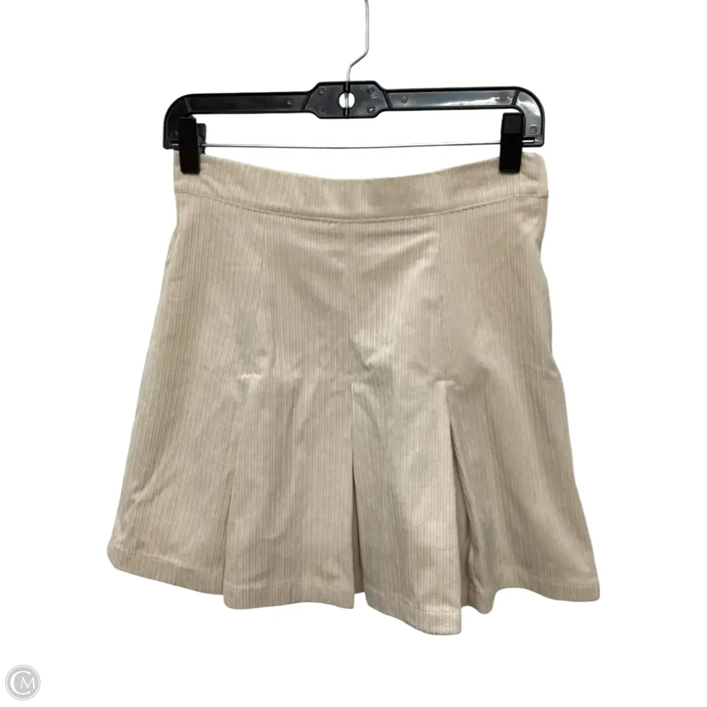 Skirt Mini & Short By Loveriche In Tan, Size: S