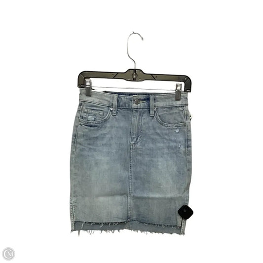 Designer Skirt Mini & Short By Joes Jeans In Blue Denim, Size: 0