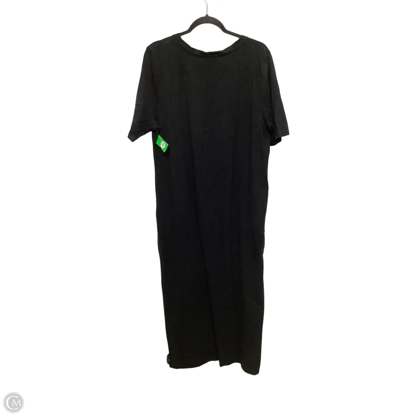 Dress Casual Maxi By Chicos In Black, Size: Xl
