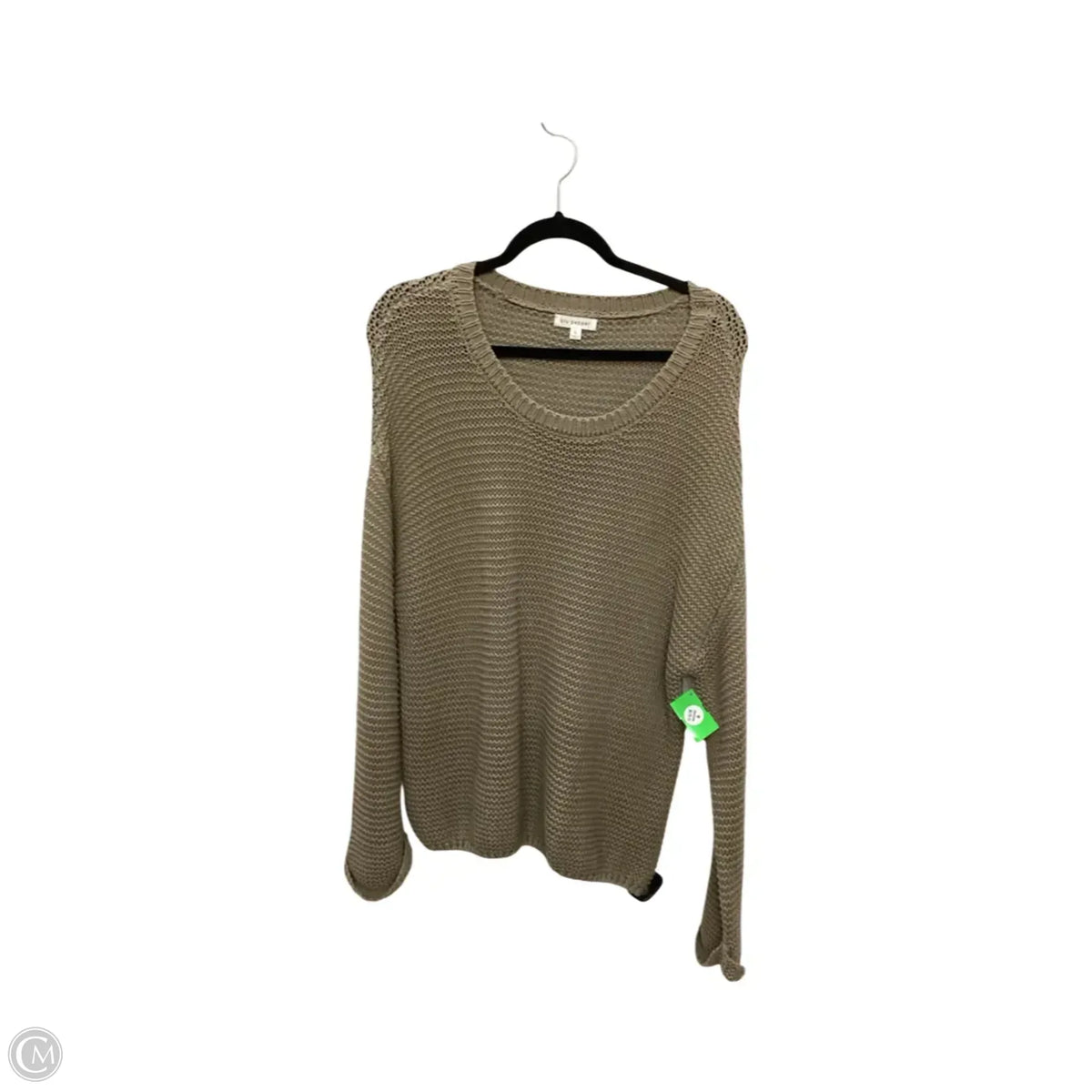 Sweater By Blu Pepper In Brown, Size: L