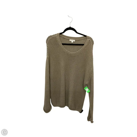 Sweater By Blu Pepper In Brown, Size: L