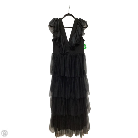 Dress Party Long By Clothes Mentor In Black, Size: Xl