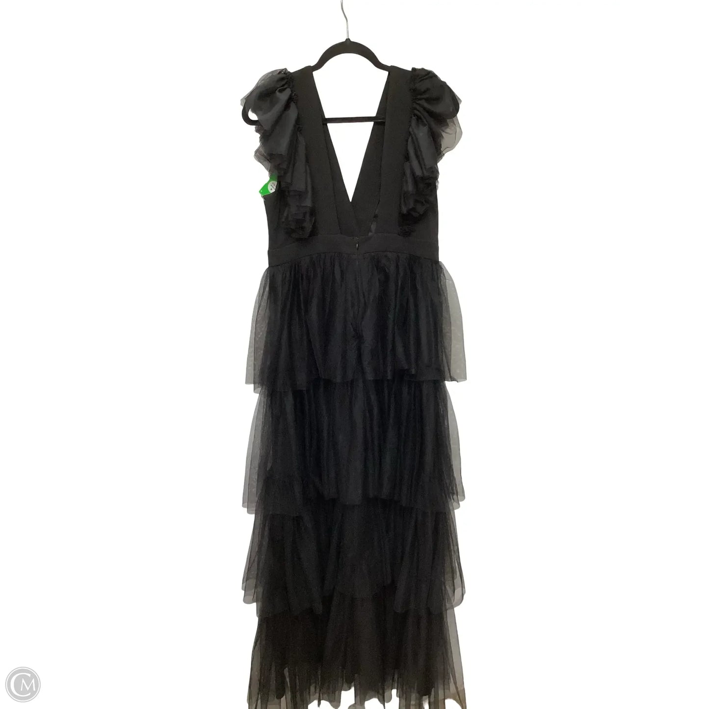 Dress Party Long By Clothes Mentor In Black, Size: Xl