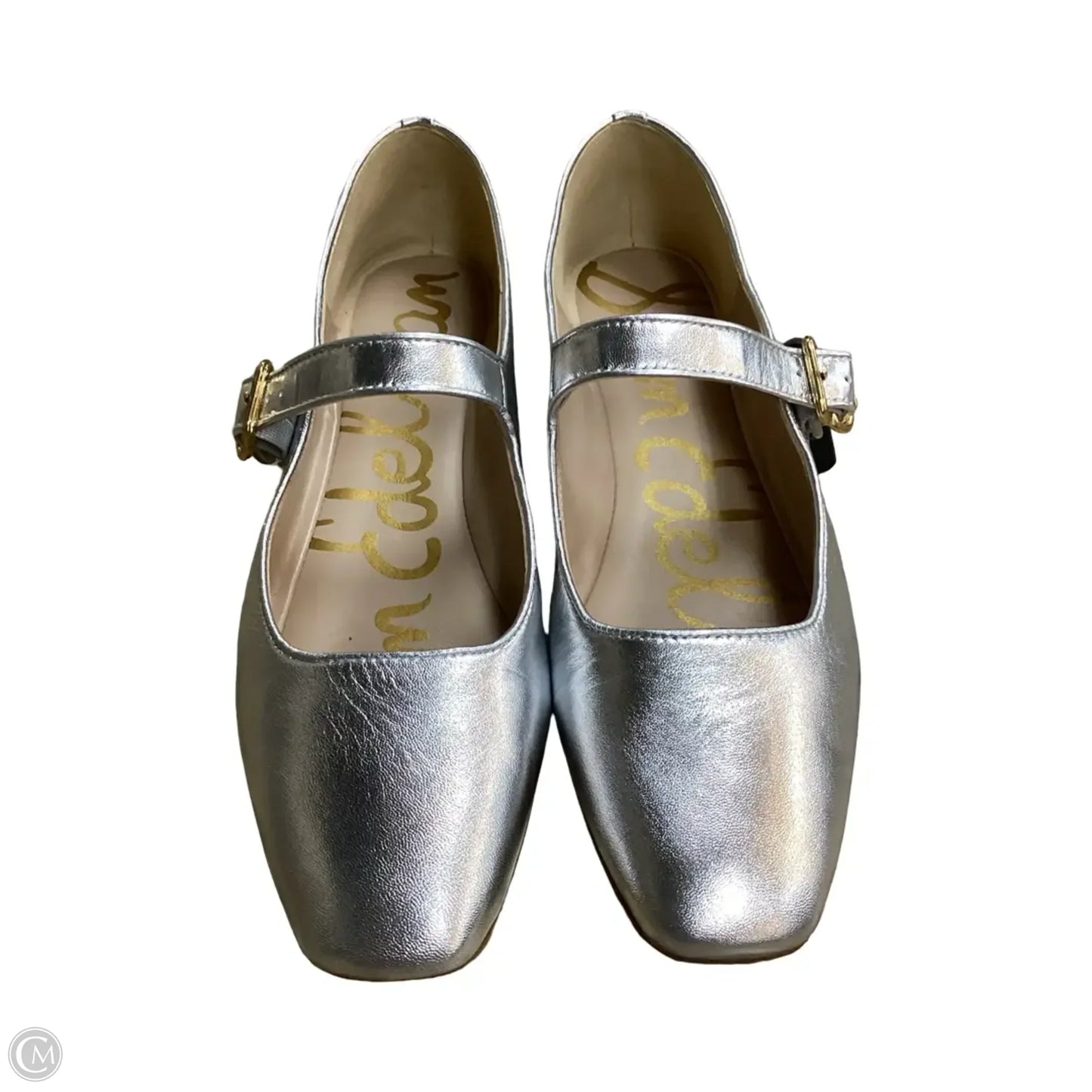 Shoes Flats By Sam Edelman In Silver, Size: 9.5
