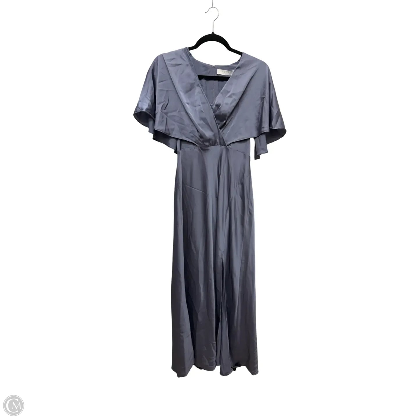 Designer Dress Party Long By Astr The Label In Blue, Size: M