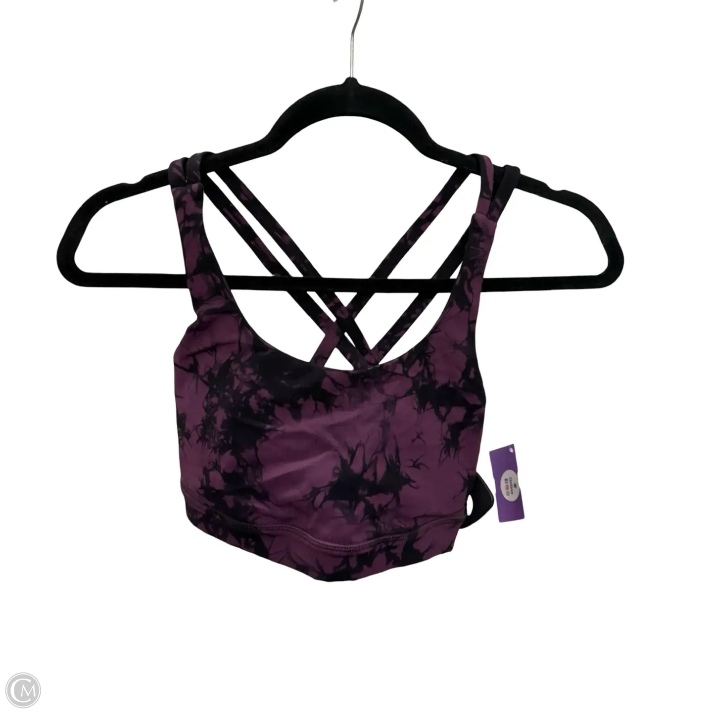 Athletic Bra By Lululemon In Purple, Size: 4