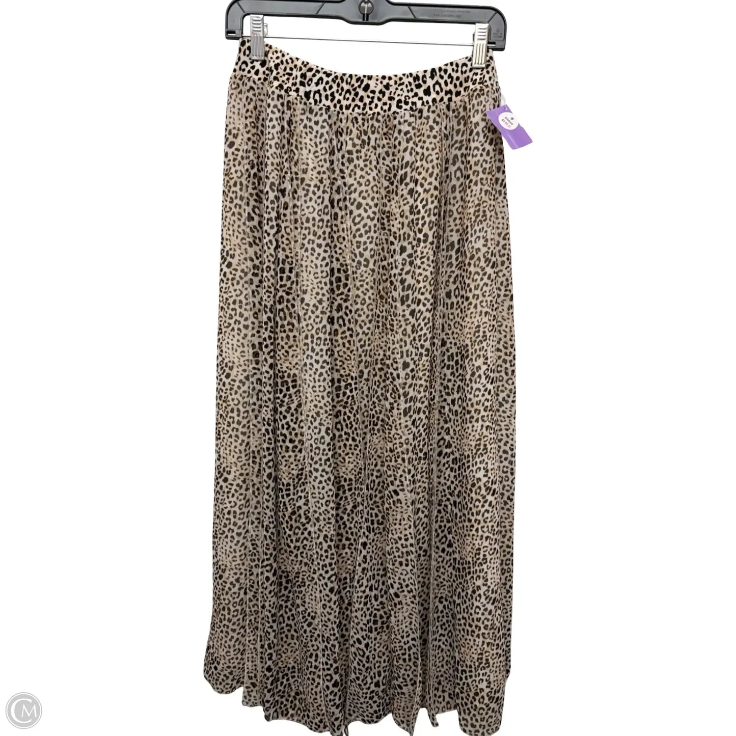 Skirt Maxi By Chicos In Animal Print, Size: 0