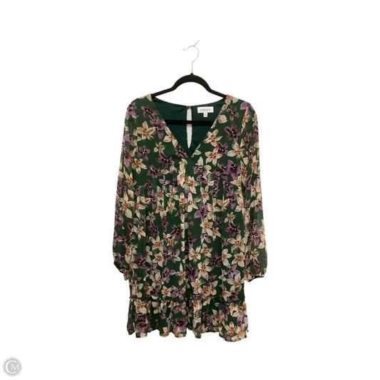 Dress Casual Short By Gilli In Floral Print, Size: M