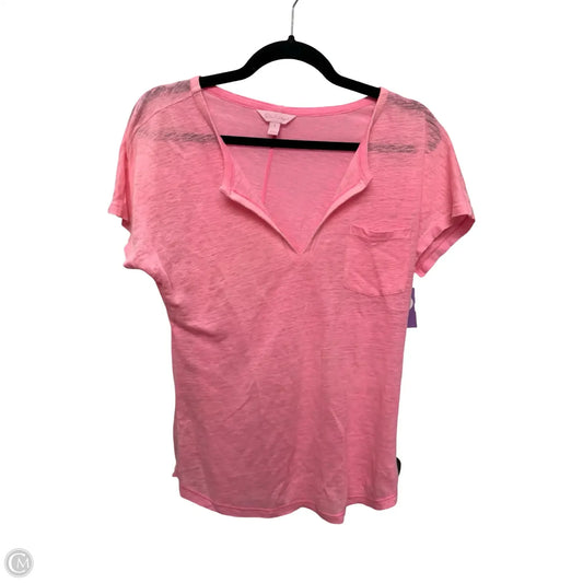 Blouse Designer By Lilly Pulitzer In Pink, Size: S