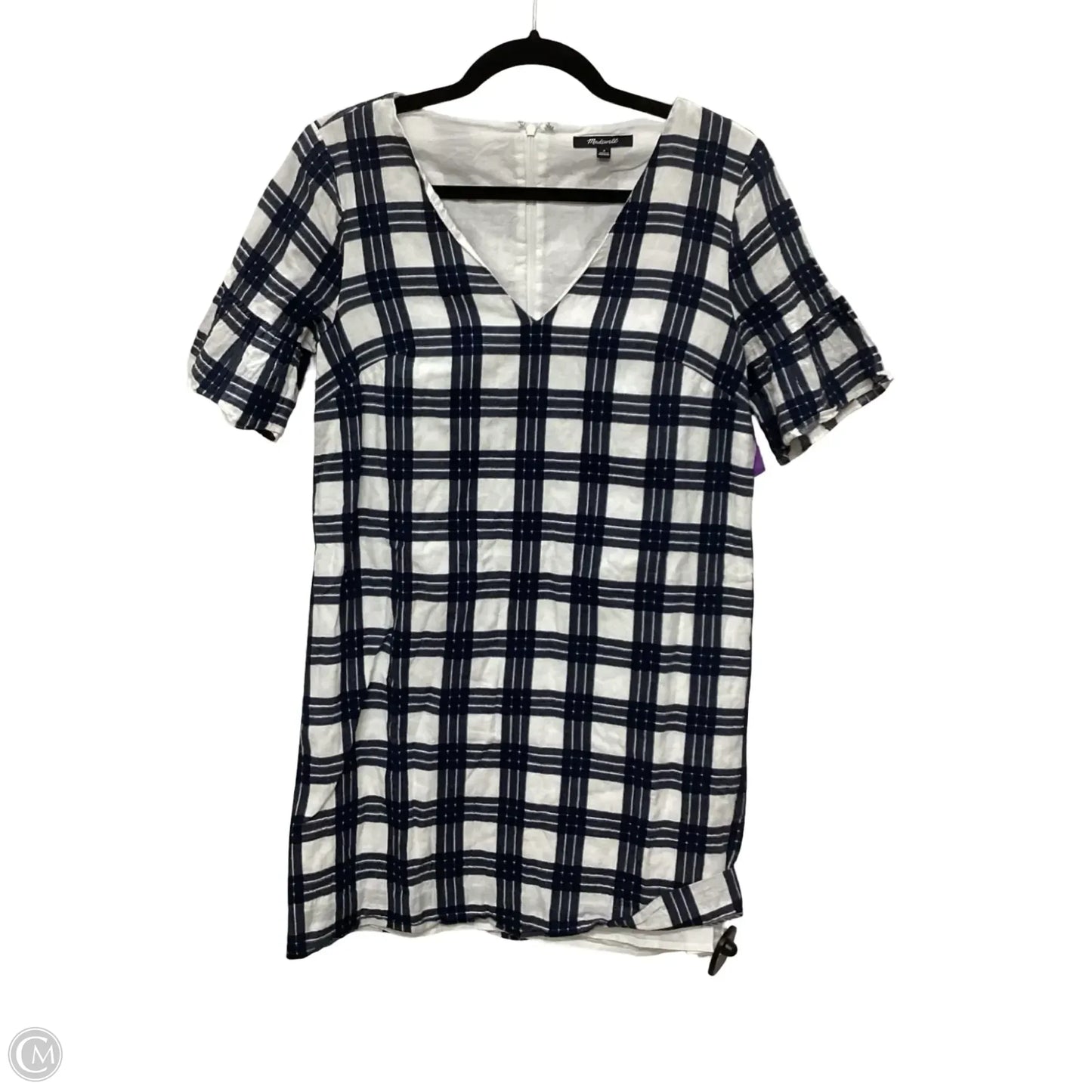 Dress Casual Short By Madewell In Plaid Pattern, Size: 0
