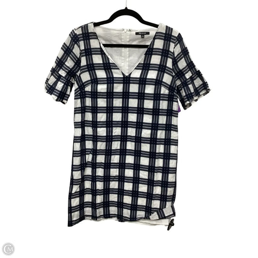 Dress Casual Short By Madewell In Plaid Pattern, Size: 0