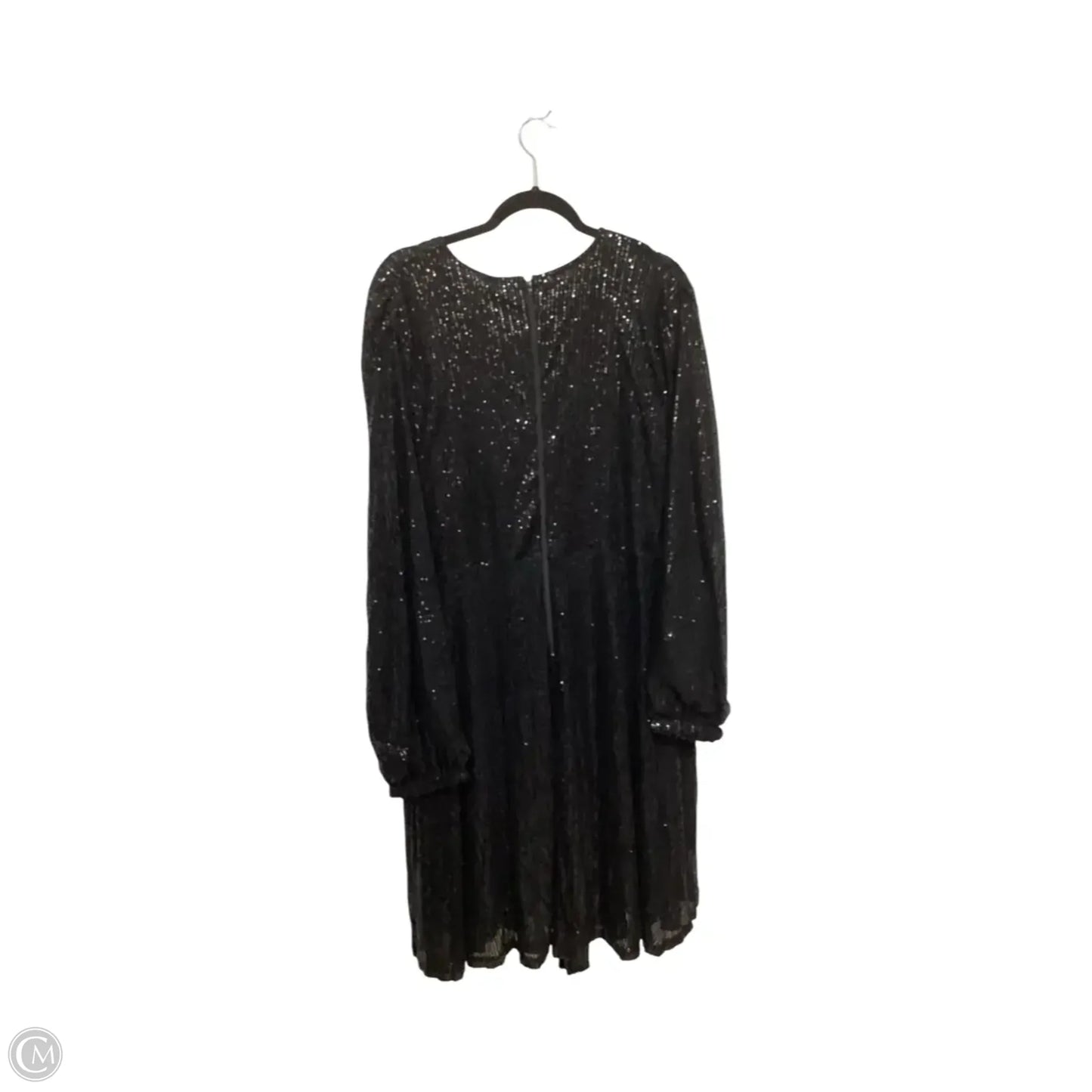 Dress Party Short By Curvesoul In Black, Size: 4x