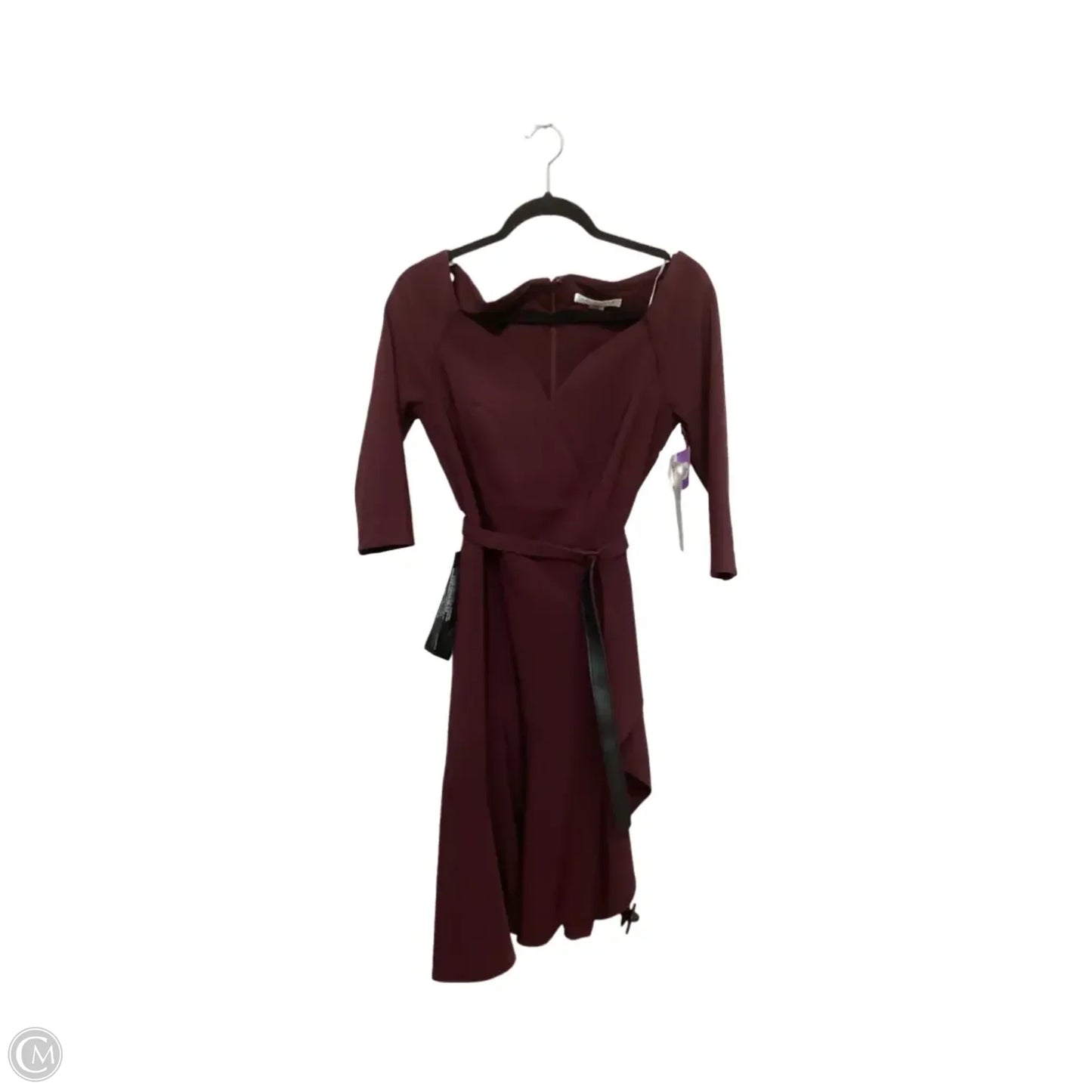 Dress Party Short By Kay Unger In Purple, Size: 8