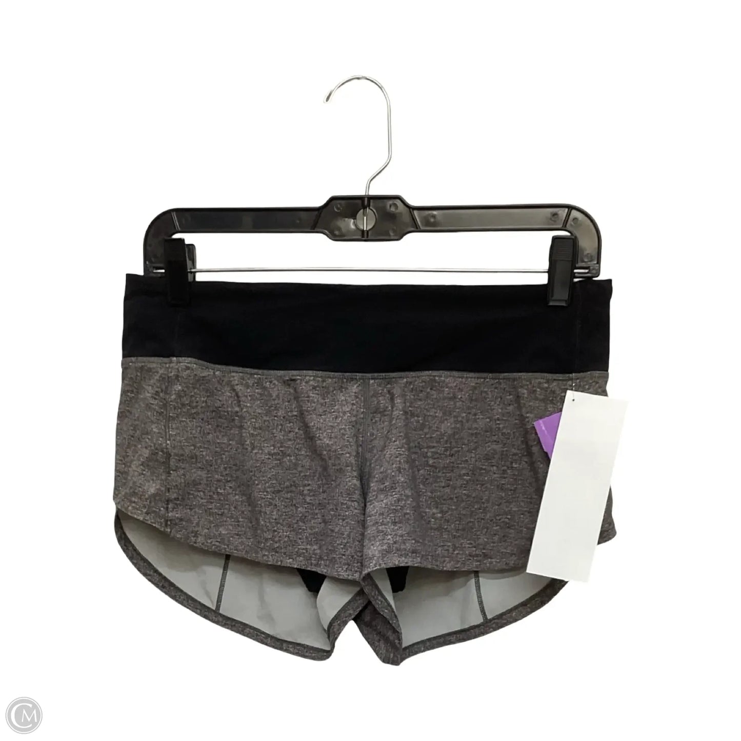 Athletic Shorts By Lululemon In Grey, Size: 4