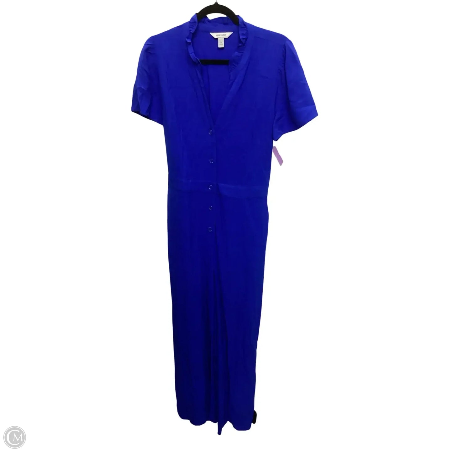 Jumpsuit By Nine West In Blue, Size: M