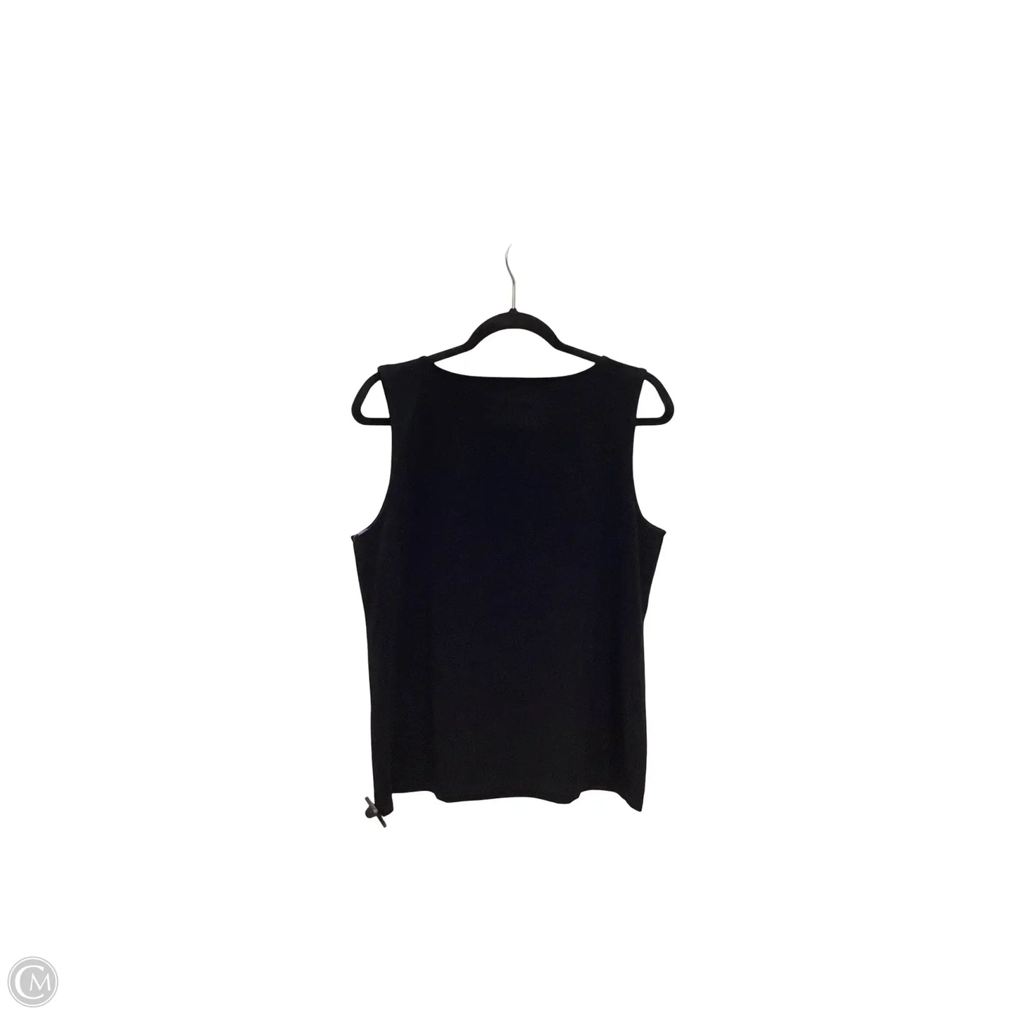 Top Sleeveless Basic By Chicos In Black, Size: 2