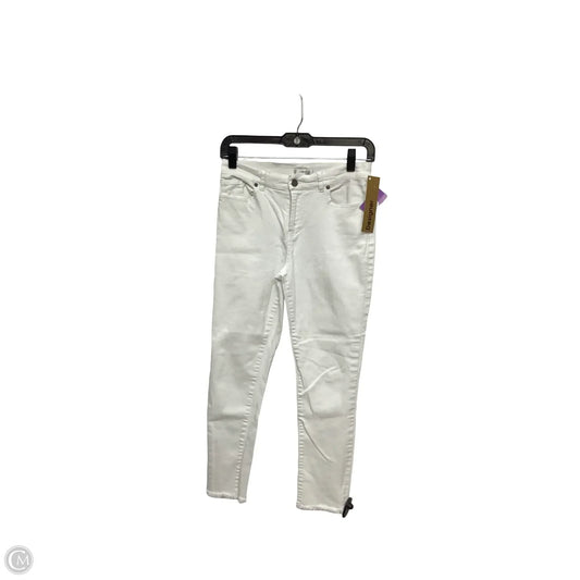 Designer Jeans Skinny By Tyler Boe In White, Size: 4