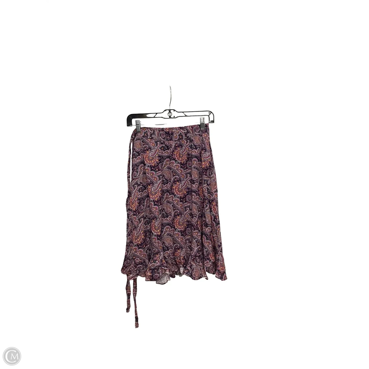 Skirt Mini & Short By Clothes Mentor In Paisley Print, Size: 0
