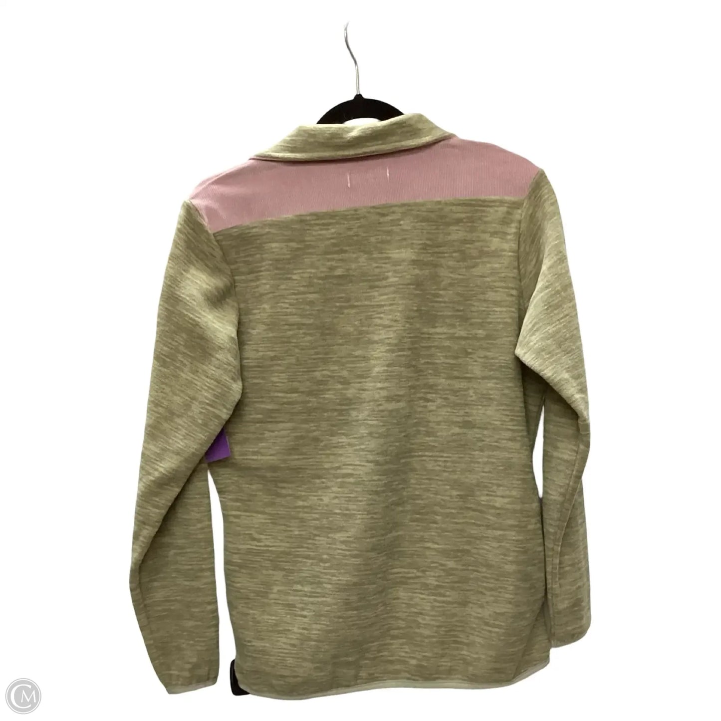 Sweatshirt Collar By Simply Southern In Pink, Size: S