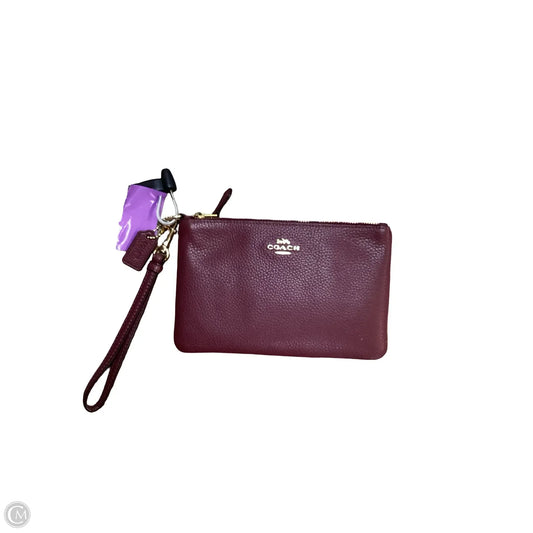 Wristlet Designer By Coach, Size: Medium